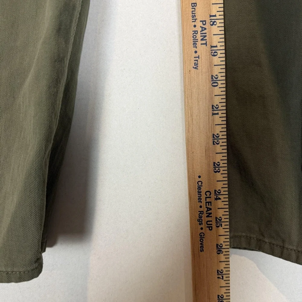 Banana‎ Republic Pants Mens 30x30 Green Athletic Fit Chino Tapered Cotton Casual